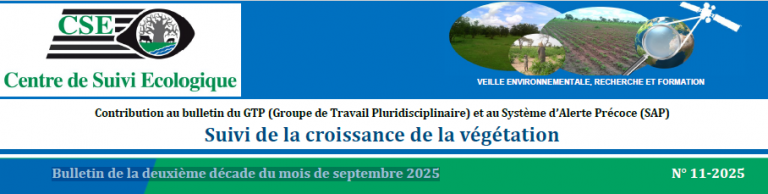 Bulletin de la deuxième décade du mois de septembre 2025